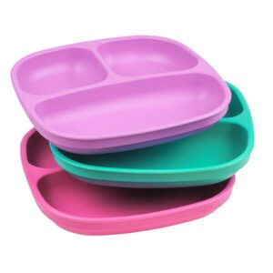 Re-Play 3-Pack Divided Plates