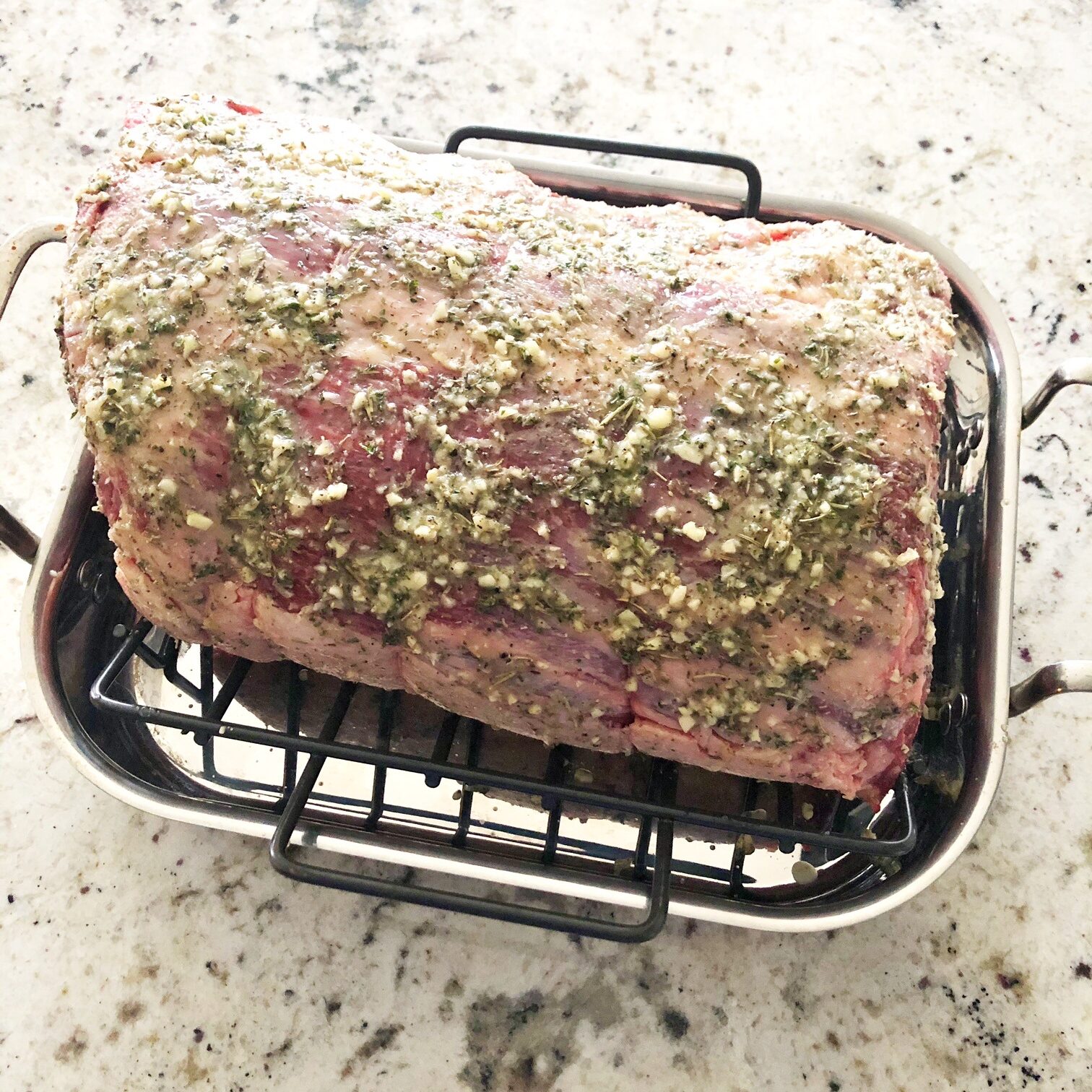 youtube prime rib with garlic herb butter        <h3 class=